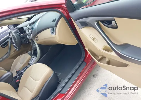 2013 Hyundai Elantra Gls z USA, uszkodzony, nr VIN 5NPDH4AE5DH358120